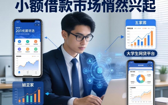 小额借款市场悄然兴起，解答五家大学生网贷平台