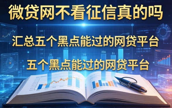 微贷网不看征信真的吗，汇总五个黑户能过的网贷平台