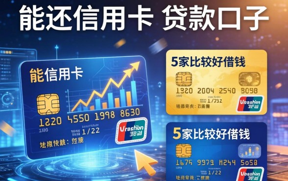 能还信用卡的贷款口子，阐述5家比较好借钱的平台