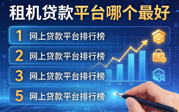 租机贷款平台哪个最好，例举5个网上贷款平台排行榜