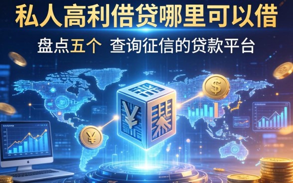私人高利贷哪里可以借，盘点五个不查询征信的贷款平台
