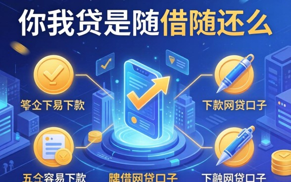 你我贷是随借随还的么，分析五个容易下款的网贷口子