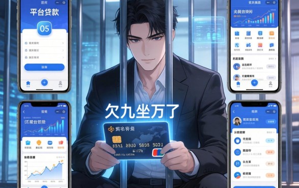 信用卡欠九万我坐牢了，归纳5个手机平台贷款