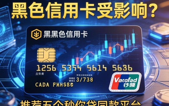 黑名单信用卡受影响吗，推荐五个秒你贷同款平台