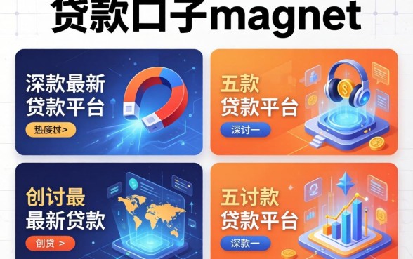 贷款口子magnet，探讨五款最新贷款平台