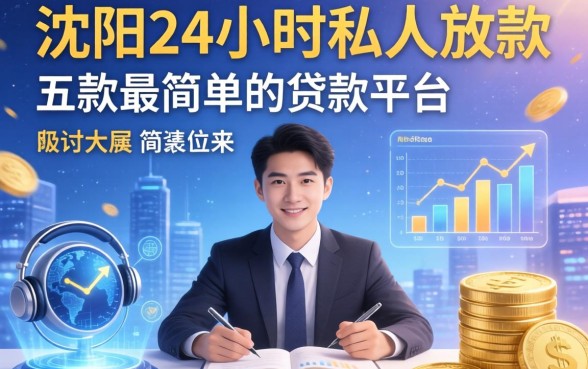 沈阳24小时私人放款，探讨五款最简单的贷款平台