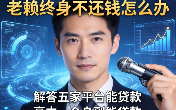 老赖终身不还钱怎么办，解答五家平台能贷款