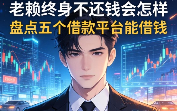 老赖终身不还钱会怎样，盘点五个借款平台能借钱