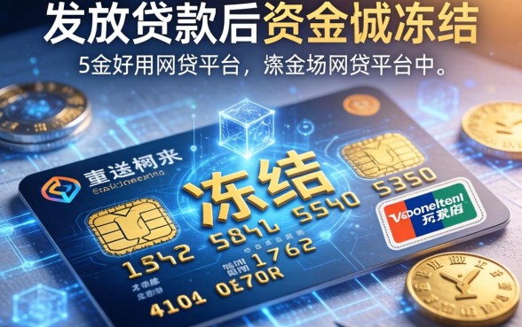 发放贷款后资金被冻结，阐述5家好用的网贷平台