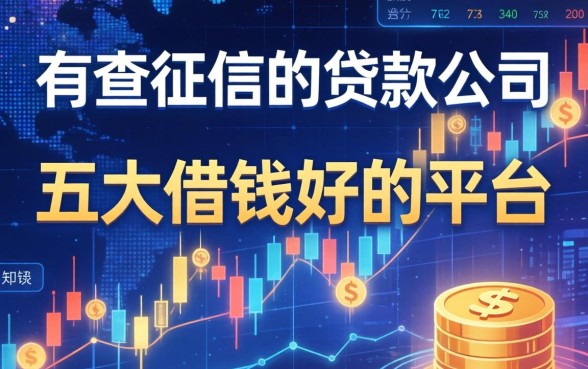 有不查征信的贷款公司，五大借钱好的平台