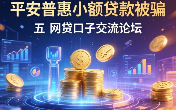 平安普惠小额贷款被骗，介绍五个网贷口子交流论坛