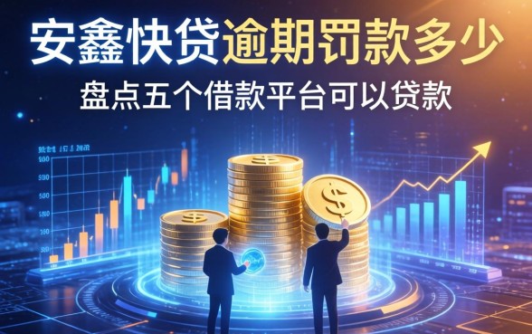 安鑫快贷逾期罚款多少，盘点五个借款平台可以贷款