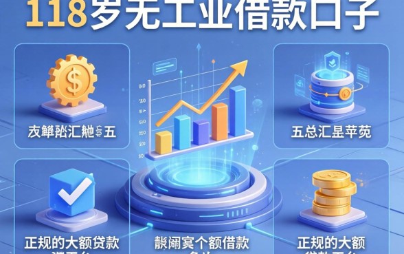 18岁无工作借款口子，汇总五个正规的大额贷款平台