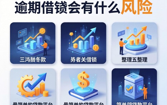 逾期借钱会有什么风险，整理五个最简单的贷款平台