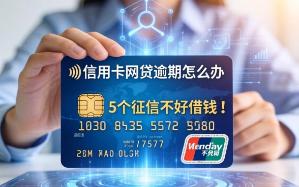 信用卡网贷逾期怎么办，例举5个征信不好借钱的平台