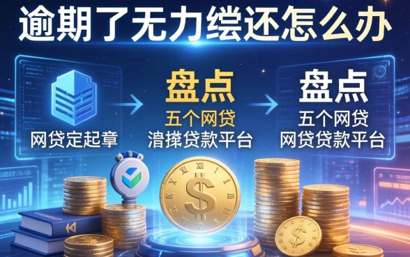 逾期了无力偿还怎么办，盘点五个网贷贷款平台