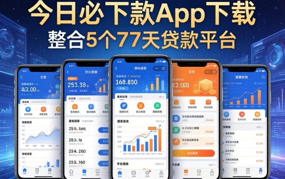 今日必下款app下载，整合5个7天贷款平台