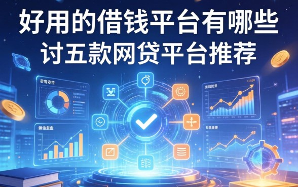 好用的借钱平台有哪些，探讨五款网贷平台推荐