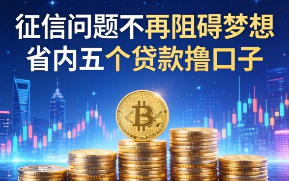 征信问题不再阻碍梦想，省内五个贷款撸口子