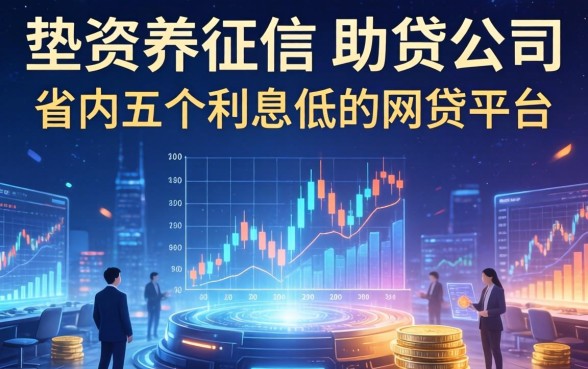 垫资养征信的助贷公司，省内五个利息低的网贷平台