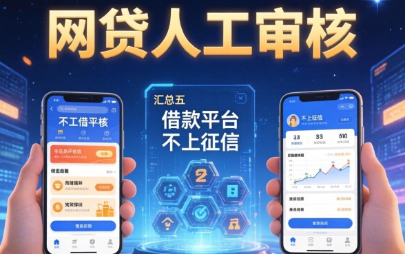 网贷人工审核什么意思，汇总五个借款平台不上征信的