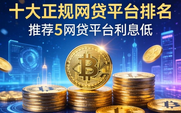 十大正规网贷平台排名，推荐五个网贷平台利息低