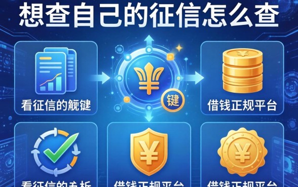 想查自己的征信怎么查，分析五个不看征信的借钱正规平台