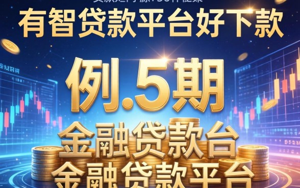 有哪些贷款平台好下款，例举5个36期贷款平台