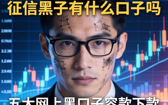 征信黑了有什么口子吗，五大网上黑口子容易下款的