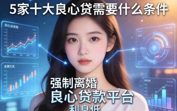 强制离婚需要什么条件，阐述5家十大良心贷款平台利息低