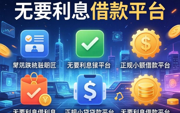 不需要利息的借款平台，分析五个正规小额贷款平台