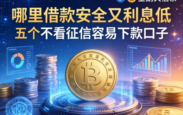 哪里借款安全又利息低，分享五个不看征信容易下款的口子