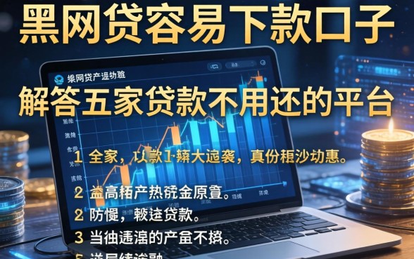 黑网贷容易下款的口子，解答五家贷款不用还的平台
