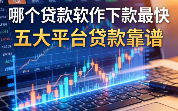 哪个贷款软件下款最快，五大平台贷款靠谱