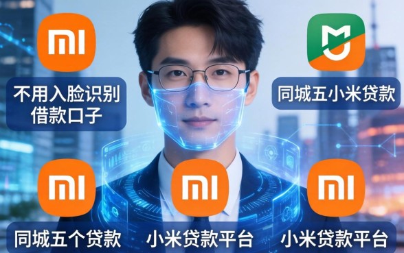不用人脸识别借款口子，同城五个小米贷款平台