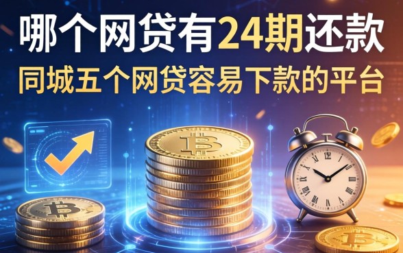 哪个网贷有24期还款，同城五个网贷容易下款的平台