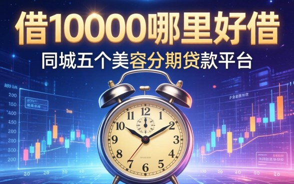 借10000哪里好借，同城五个美容分期贷款平台