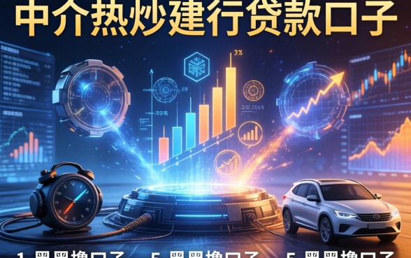 中介热炒建行贷款口子，例举5个黑户撸口子