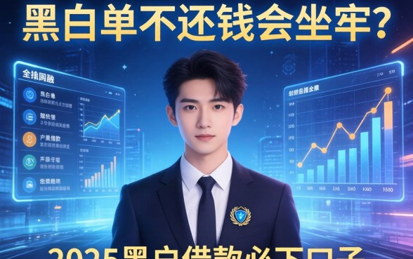 黑名单不还钱会坐牢吗，例举5个2025年黑户借款必下口子