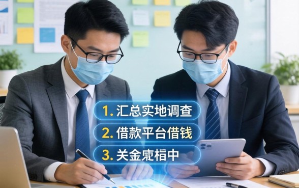 实地调查的过程有哪些，汇总五个借款平台借钱