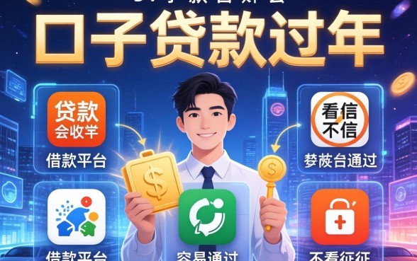 口子贷款过年会催收吗，例举5个借款平台容易通过不看征信