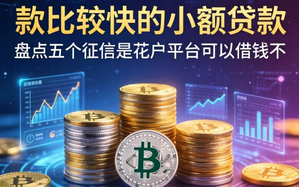下款比较快的小额贷款，盘点五个征信是花户平台可以借钱不