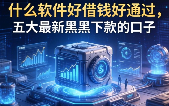 什么软件好借钱好通过，五大最新黑户下款的口子