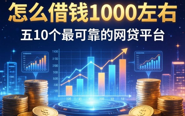 怎么借钱1000左右，总结五个10个最可靠的网贷平台