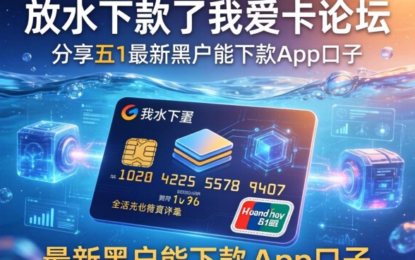 放水下款了我爱卡论坛，分享五个最新黑户能下款的app口子