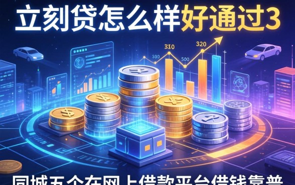 立刻贷怎么样好通过吗，同城五个网上借款平台借钱靠谱