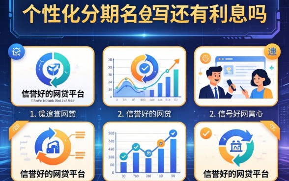 个性化分期还有利息吗，汇总五个信誉好的网贷平台