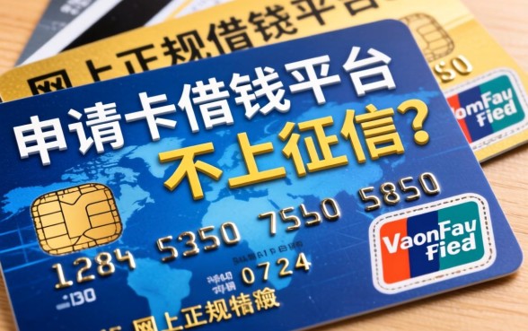 信用卡申请不上征信吗，例举5个网上正规借钱平台