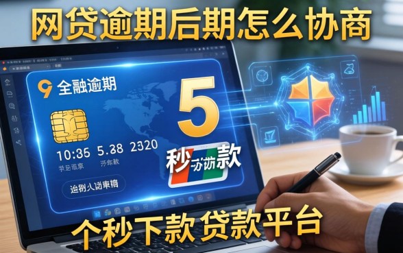 网贷逾期后期怎么协商，例举5个秒下款的贷款平台