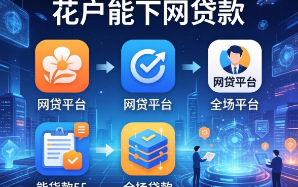 花户能下款的网贷平台，例举5个能贷款的平台